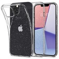 Spigen Liquid Crystal Glitter iPhone 13 TPU Maska - Providna