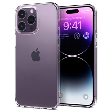 Spigen Liquid Crystal iPhone 14 Pro TPU Maska - Providna