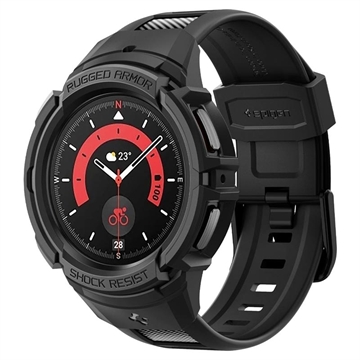 Spigen Rugged Armor Pro Samsung Galaxy Watch5 Pro TPU Maska - 45mm - Crna