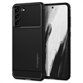 Spigen Rugged Armor Samsung Galaxy S21 FE 5G TPU Maska - Crna
