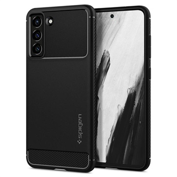 Spigen Rugged Armor Samsung Galaxy S21 FE 5G TPU Maska - Crna
