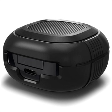 Spigen Rugged Armor TPU Futrola - Samsung Galaxy Buds2/Live/Pro - Crna