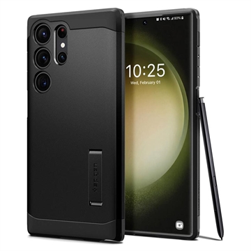 Spigen Tough Armor Samsung Galaxy S23 Ultra 5G Maska - Crna