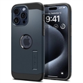 iPhone 15 Pro Spigen Tough Armor Mag Maska - Metal Slate