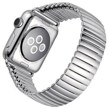 Apple Watch Series 11/10/9/8/SE 3/SE (2022)/7/SE/6/5/4/3/2/1 Rastegljivi Kaiš od Nerđajućeg Čelika - 42mm/41mm/40mm/38mm