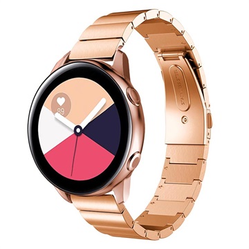 Kaiš od Nerđajućeg Čelika za Samsung Galaxy Watch Active - Ružičastozlatni