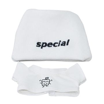 Street Style Clothes for Labubu Doll 17cm - 2 Pcs. - White