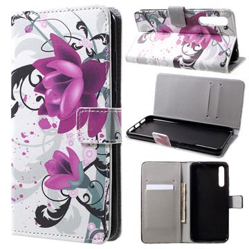 Huawei P20 Pro Style Novčanik-Futrola - Lotus