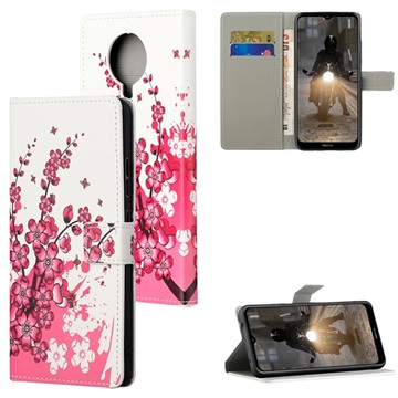 Style Serija Novčanik-Futrola za Nokia G10/G20 - Roze Cveće