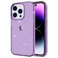 Stylish Glitter Serija iPhone 14 Pro TPU Maska - Ljubičasta