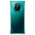 Sulada Plating Frameless Huawei Mate 30 Maska - Zelena / Providna