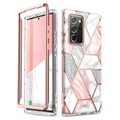 Supcase Cosmo Samsung Galaxy Note20 Ultra Hibridna Maska - Pink Mermer