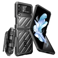 Supcase Unicorn Beetle Pro Samsung Galaxy Z Flip4 Hibridna Maska - Crna