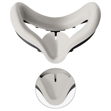 Oculus Quest 2 Interfejs za Lice Otporan na Znojenje / Silikonska Maska - Bela