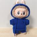 Labubu Doll 17cm Sweatsuit Outfit Set - Blue