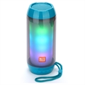 T&G TG643 Prenosivi Bluetooth Zvučnik sa LED Svetlom - Svetloplava