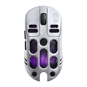 T-WOLF X3 Tri-Mode Gaming Mouse for eSports - Silver