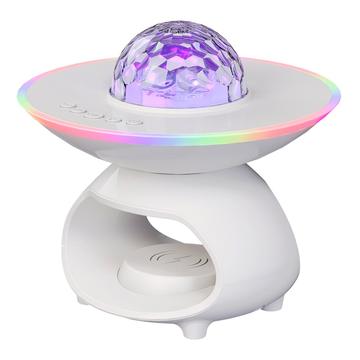 TCSP-001-C 4-in-1 Star-Projector Lamp with Remote Control - White