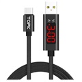TOPK AC27 USB-C Kabl za Punjenje i Prenos Podataka sa LCD Displejem - 1m