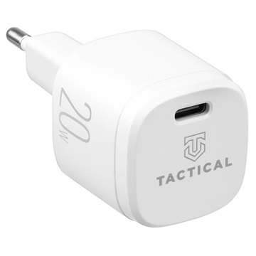 Tactical Base Plug Mini USB-C Zidni Punjač 20W - Beli