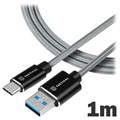 Tactical Fast Rope Kabl za Punjenje - USB-A/USB-C - 1m