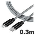 Tactical Fast Rope Kabl za Punjenje - USB-C/Lightning - 0.3m