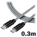 Tactical Fast Rope Kabl za Punjenje - USB-C/USB-C - 0.3m