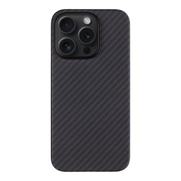 iPhone 15 Pro Tactical MagForce Maska - Carbon Fiber / Crna
