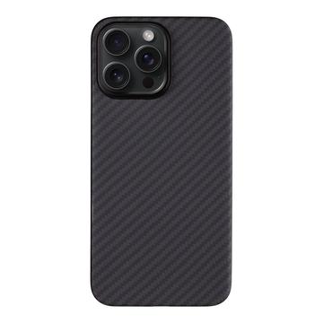 iPhone 15 Pro Max Tactical MagForce Maska - Carbon Fiber / Crna