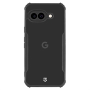 Google Pixel 9a Tactical Quantum Stealth Case with Reinforced Corners - Clear / Black