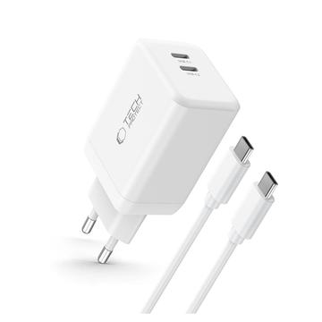 Tech-Protect 45W GAN USB-C Charger - iPhone 17 Pro Max, Air, iPad Pro 13 2025
