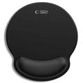 Tech-Protect A200 Mouse Pad with Gel Wrist Rest - 25x22.5cm - Black