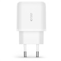 Tech-Protect C20W 2-Port Wall Charger - PD20W, QC3.0 - White