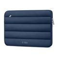 Tech-Protect Fluffy Plush Laptop Sleeve 15"-16" - Navy Blue