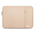 Tech-Protect Sleevy Laptop Sleeve with Side Pocket - 15-16" - Caffe Latte
