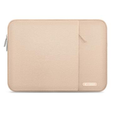 Tech-Protect Sleevy Laptop Sleeve with Side Pocket - 15-16" - Caffe Latte