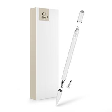Tech-Protect UPS200 3-Tip Stylus Pen - Precision Touch Control - White