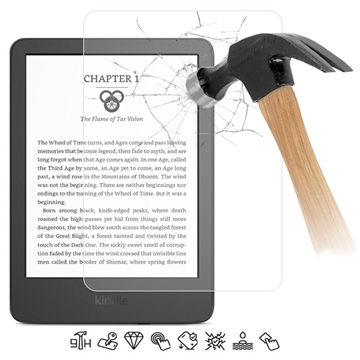 Amazon Kindle Colorsoft Kids Tempered Glass Screen Protector - 9H - Case Friendly - Transparent