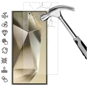 Samsung Galaxy S25 Ultra Tempered Glass Screen Protector with Fingerprint Unlock - Clear