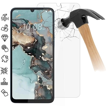 HTC Wildfire E5 Plus Zaštitno Kaljeno Staklo - 9H - Case Friendly - Providno