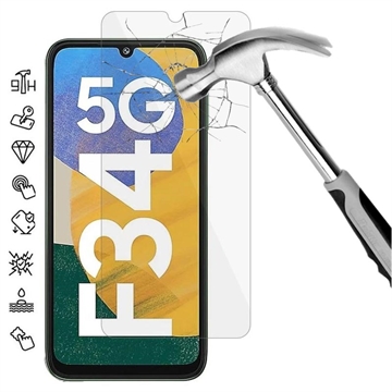 Samsung Galaxy F34/M34 5G Zaštitno Kaljeno Staklo - 9H, 0.3mm - Case Friendly  - Providno