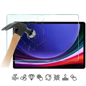 Samsung Galaxy Tab S9 FE+ Zaštitno Kaljeno Staklo - 9H - Case Friendly - Providno