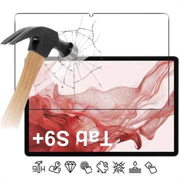 Samsung Galaxy Tab S9+/S8+ Zaštitno Kaljeno Staklo - 9H - Case Friendly - Providno
