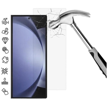 Samsung Galaxy Z Fold6 Zaštitno Kaljeno Staklo - 9H, 0.3mm - Case Friendly  - Providno