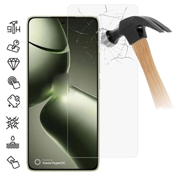 Xiaomi 15T/15T Pro Tempered Glass Screen Protector - 9H - Case Friendly - Transparent