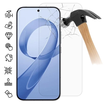 Xiaomi Redmi K90/Poco F8 Pro Tempered Glass Screen Protector - 9H - Case Friendly - Transparent