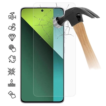 Xiaomi Redmi Note 13 Pro Zaštitno Kaljeno Staklo - 9H, 0.3mm - Case Friendly  - Providno