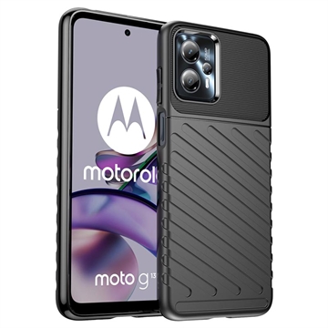 Thunder Serija Motorola Moto G13/G23 TPU Maska - Crna