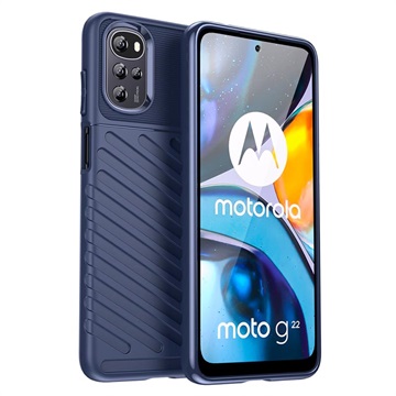 Thunder Series Motorola Moto G22 TPU Maska - Plava