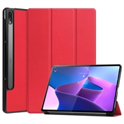 Lenovo Tab P12 Pro Tri-Fold Serija Smart Zaštitna Futrola - Crvena